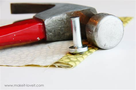 how to attach metal snaps to fabric|how to attach snaps clothing.